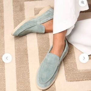 Aurelien Lady Petrol Yacht Loafer Women’s 9 Narrow Blue